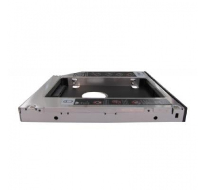 Фрейм-перехідник 2.5" для ноутбука (Laptop 2nd HDD Caddy) Maiwo NSTOR-9, 9.5mm, SATA, Aluminium