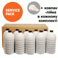Тонер TTI HP LJ 1010/1200/1160/P2015 ПАКЕТ 10 кг (10*1кг) (T102-3) SERVICE PACK У ФЛАКОНАХ