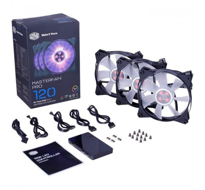 Кулер CASE FAN 120MM//MFY-F2DC-113PCR1 COOLER MASTER