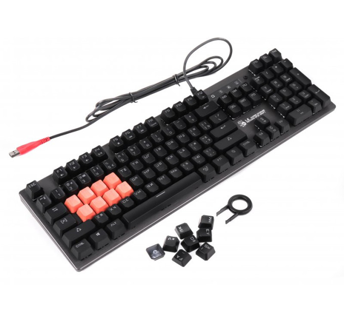 Клавіатура A4-Tech Bloody B760 Black USB