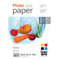 Фотопапір CW матова 190г/м2 10x15см 50л (PM1900504R)