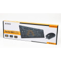 Комплект  (клавіатура + миша )  A4Tech KRS-8372 Black USB