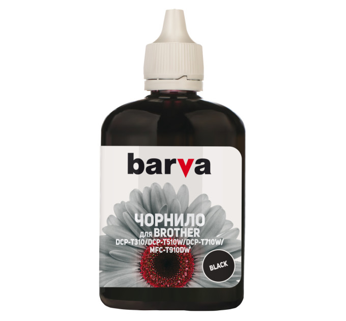 Чорнило  Brother BTD60BK спеціальне 100 мл, водорозчинне, чорне Barva (BBTD60-743)