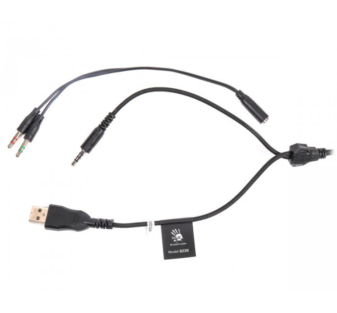 Навушники  A4-Tech Bloody G220 Black
