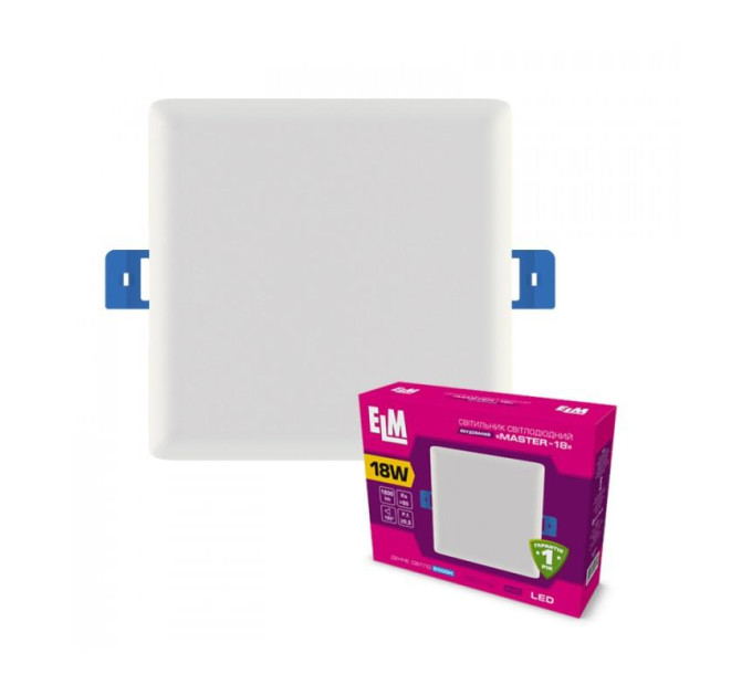 Світильник ELM Master 18W 4000К IP20 (26-0097)