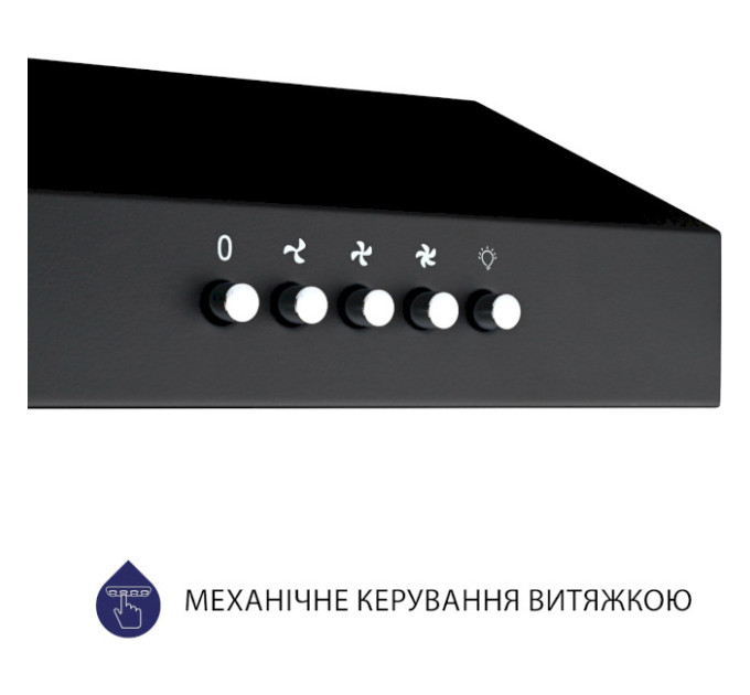 Витяжка  MINOLA HPL 612 BL, Пристінна
