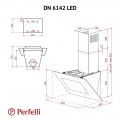Витяжка  PERFELLI DN 6142 BL LED