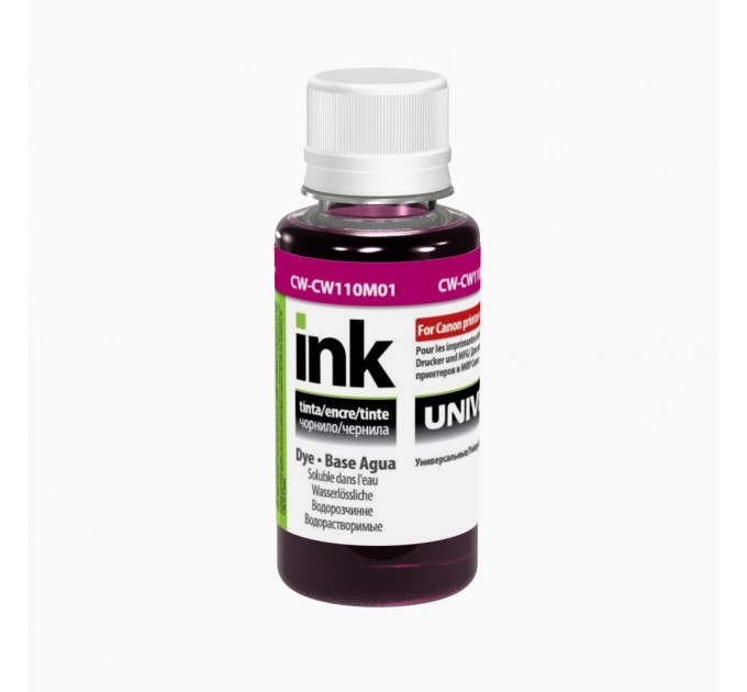 Чорнило  ColorWay Canon Universal 100мл Magenta (CW-CW110M01)