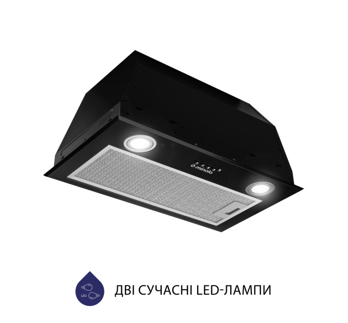 Витяжка  Minola HBI 5722 BL 1200 LED
