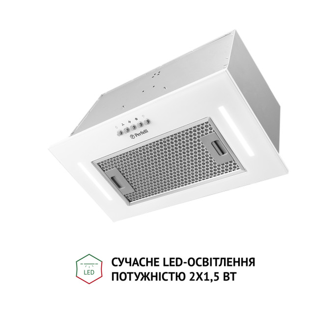 Витяжка Perfelli BI 5684 WH 1000 LED
