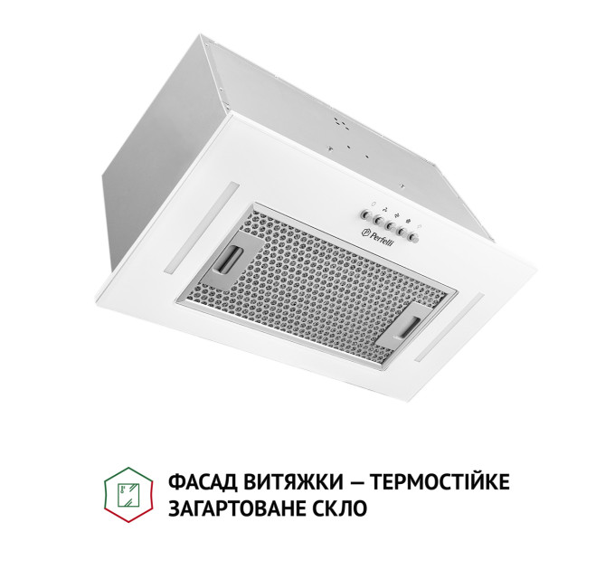 Витяжка Perfelli BI 5684 WH 1000 LED