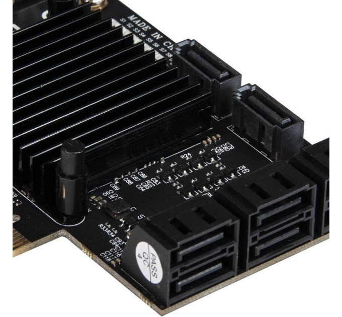 Плата расширения  Frime (ECF-PCIEto8SATAIII001) PCI-E-8хSATAIII, 88SE9215