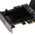 Плата расширения  Frime (ECF-PCIEto8SATAIII001) PCI-E-8хSATAIII, 88SE9215
