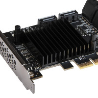 Плата расширения  Frime (ECF-PCIEto8SATAIII001) PCI-E-8хSATAIII, 88SE9215
