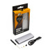 Кишеня для жорстких дисків Frime M.2 NVMe PCIe, USB 3.2 Type-C, Metal, Silver (FHE401.M2UC)