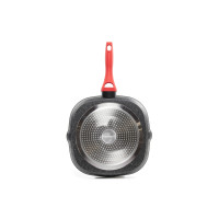 Сковорідка  Holmer Fiesta 28 см прямокутнна без кришки Чорна (GF-22628-SROMB)