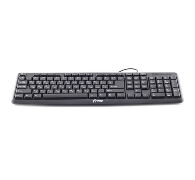 Клавіатура  Frime FKBS-002 Black USB RUS/UKR