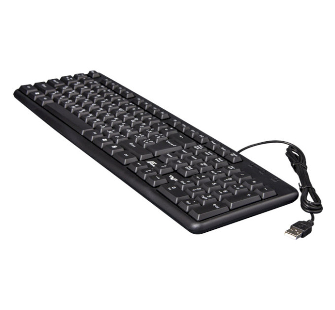 Клавіатура  Frime FKBS-002 Black USB RUS/UKR
