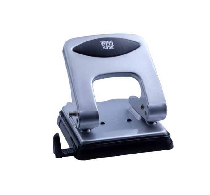 Діркопробивач  Buromax 40 аркушів Сріблястий (BM.4032-24)