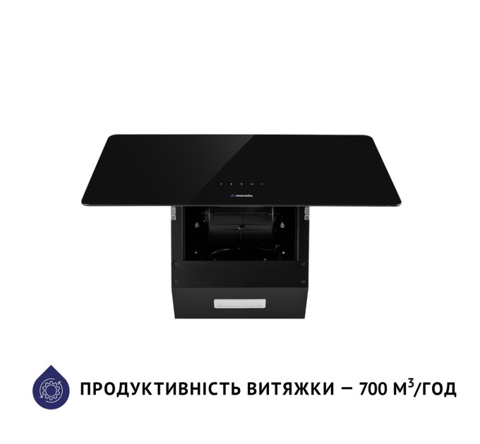 Витяжка  MINOLA HVS 6224 BL 700 LED