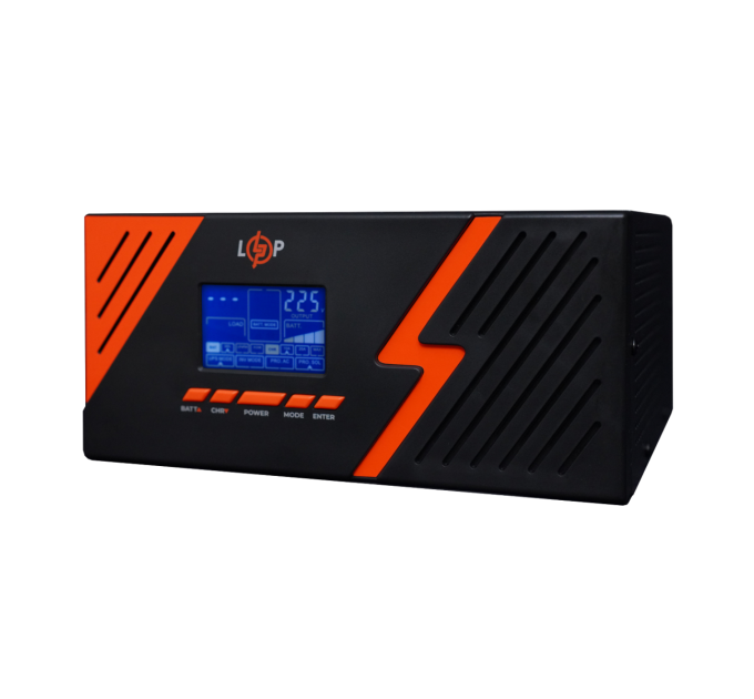 Пристрій безперебійного живлення  LogicPower LPM - PSW-1500VA, 1050W, Black (22754)