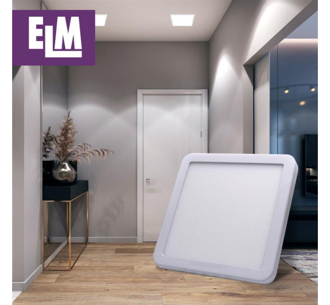 Світильник ELM Tetra V 9W 6500К IP20 (26-0062)