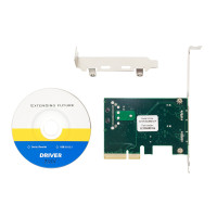 Плата розширення Frime PCI-E to USB3.1 TYPE-C (2 порта) ASM1142 (ECF-PCIEtoUSB010.LP)