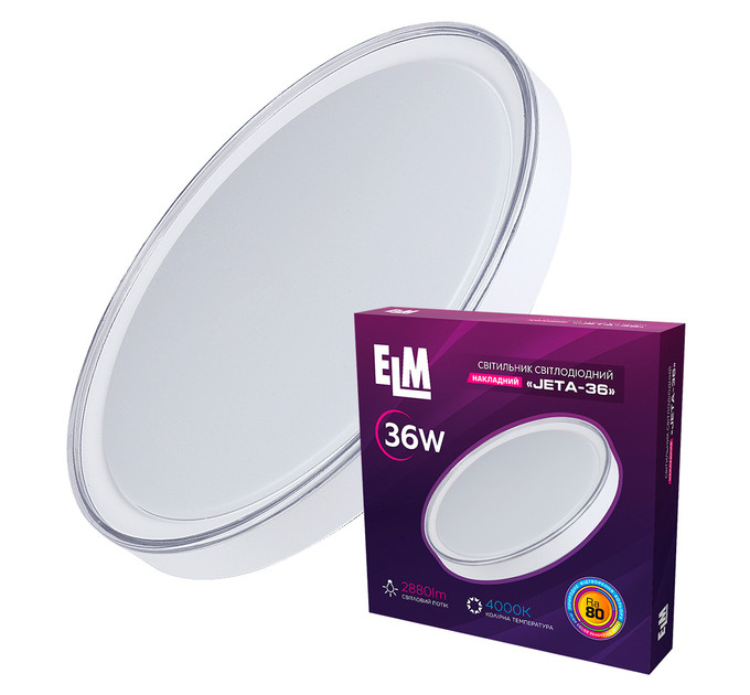 Світильник  ELM Jeta 36W 4000К IP20 (26-0116)