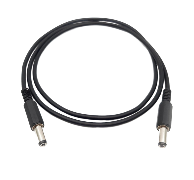 Кабель DC5525 - DC5521 (тато-тато) 30см