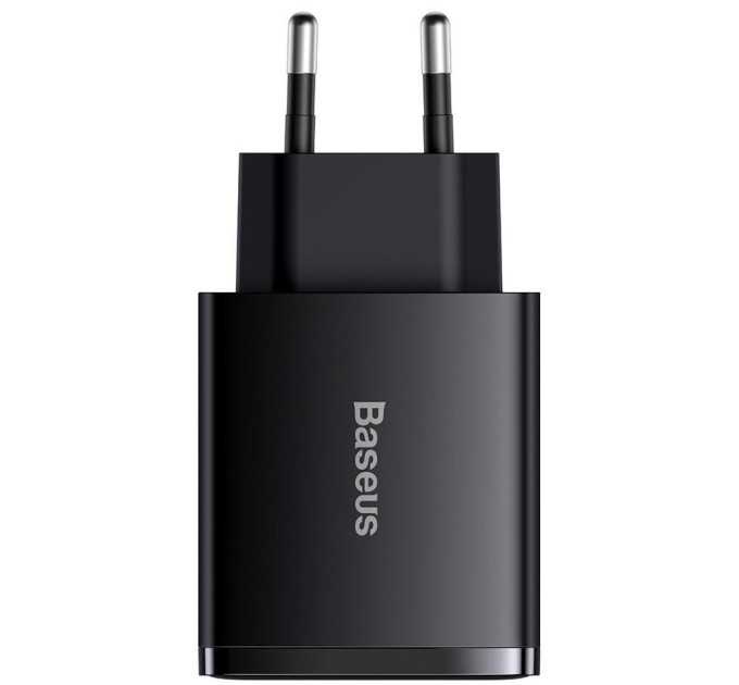 Зарядний пристрій  Baseus Compact quick charger 30W Black (CCXJ-E01)