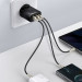 Зарядний пристрій  Baseus Compact quick charger 30W Black (CCXJ-E01)