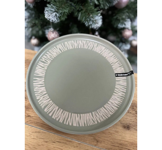 Тарілка обідня  Holmer FP-01265-GP Herb 26,5 см