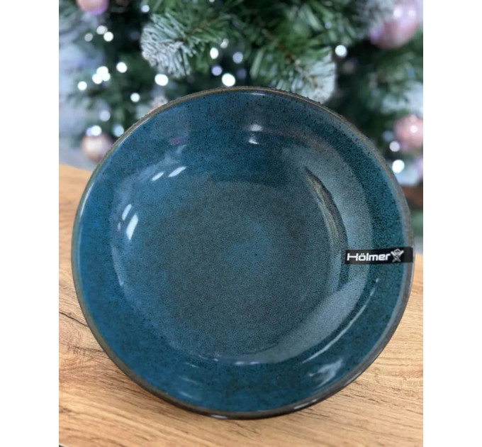 Тарілка глибока  Holmer SP-01205-BDGR Lagoon 20,5 см