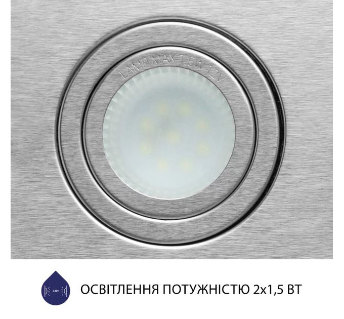 Витяжка  MINOLA HBI 5722 I 1200 LED Повновбудована