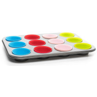 Форми для випікання мафінів  Hölmer BM-0812-RSG Sweet cake