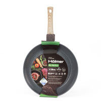 Сковорідка  Holmer Star Chef 28 см без кришки Чорна (FP-22328-SWMB)