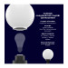 Світильник  Парковий ELECTRUM GLOBE 150 Опаловий B-IP-0815