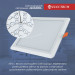 Світильник ELECTRUM 12Вт 4000К  QUADRO M  B-LD-1961