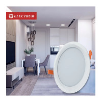 Світильник стельовий вбудований світлодіодний круглий  ELECTRUM 6Вт 4000К  LEO M  B-LD-1955