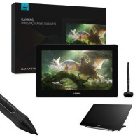 Планшет-монітор Huion Kamvas Pro 16 (4K) + перчатка (GT1561)