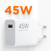 Зарядний пристрій  Xiaomi Turbo Charging 45W White (BHR07SLEU)