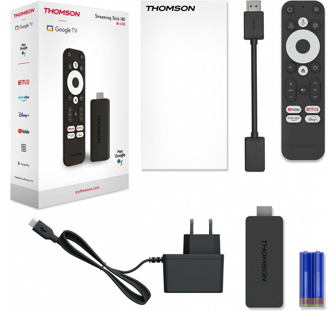 HD Медіа-плеєр  Thomson Streaming Box 4K UHD 140G