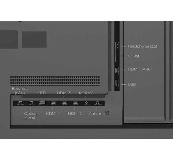 Телевізор 43" JVC LT-43MU759 Smart TV