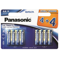 Батарейка  Panasonic Evolta AA лужні 8 шт. в упаковці (LR6EGE/8B4F)