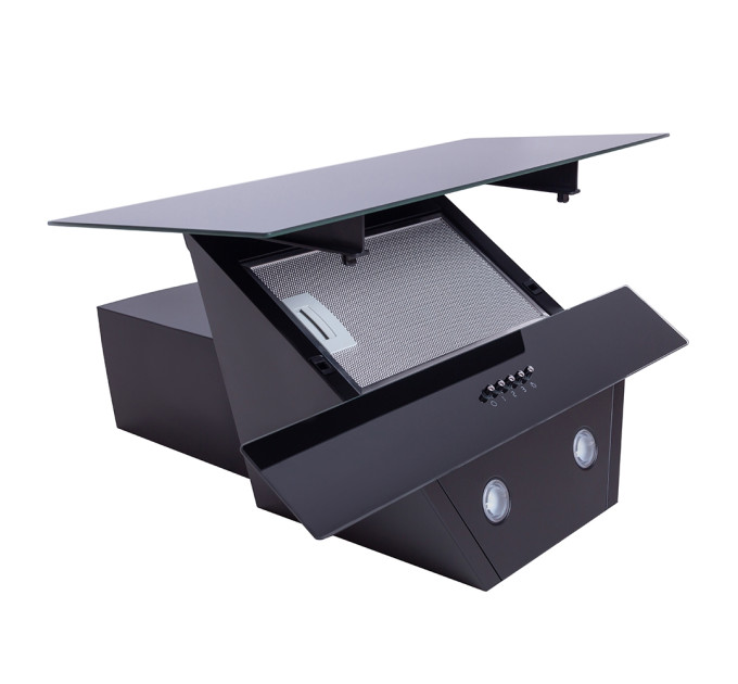 Витяжка декоративна похила  Minola HDN 6212 BL 700 LED