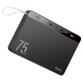 Зовнішній акумулятор HOCO J94 Overlord 22.5W 75000mAh Black