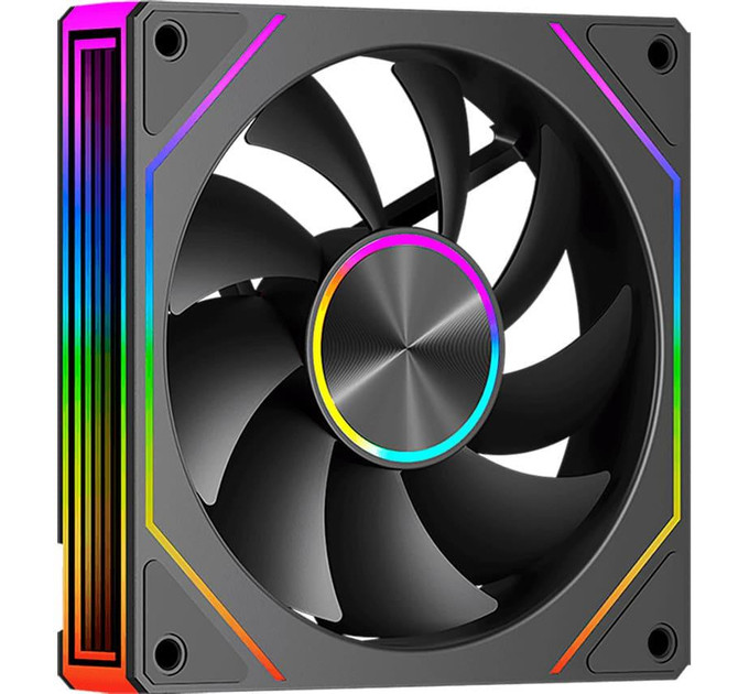Кулер PCCOOLER FG120R 120мм ARGB BK Reverse (F1G12R-BKAC112-GL)