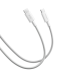 Кабель  1.0m USB Type-C/Type-C Xiaomi Braided White