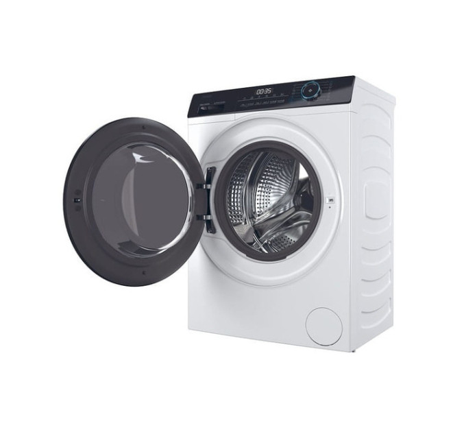 Пральна машина  Haier HW70-B14929-S, 7кг/1200об/Дисплей/Інвертор/Прямий привід/Чорний люк