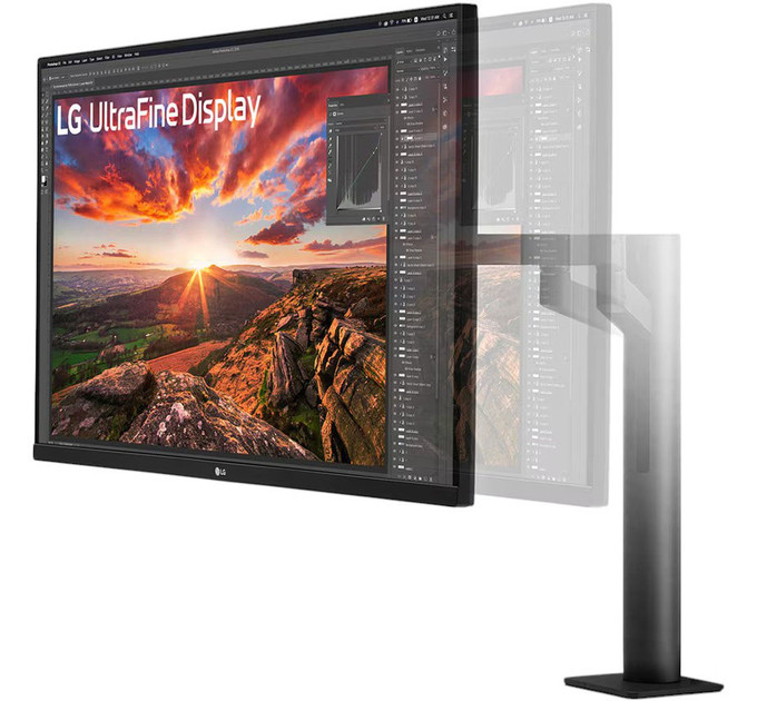Монітор  LG 32" UltraFine 32UN880K-B Б.В.